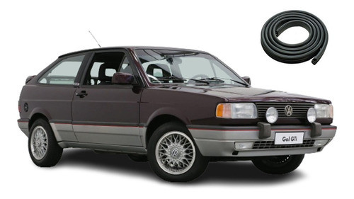 Vw Gol G1 1991 / 1995 Burlete De Baul Carroceria Trasero 0