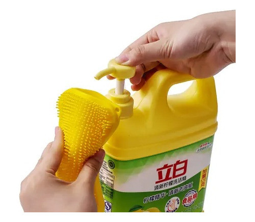 Esponja De Silicona Con Raspador 16 X 7 Cm Sponge Hero 1