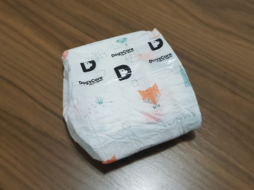 Fralda Higiênica P/cães Machos - Dog's Care Tam Gg - 36 Unid 1