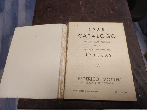 Catalogo Filatelico De Uruguay Año 1968 Federico Mottek 1