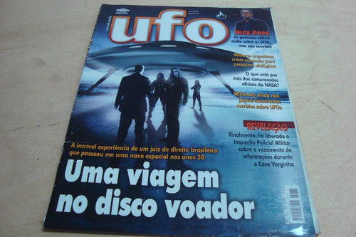 Revista Ufo 175 / Viagem No Disco Voador Wikileaks Verginha 0