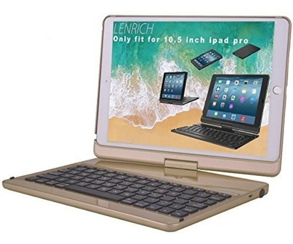 Estuche Para iPad Pro Keyboard 10.5 Protector 360 Estuche El 1