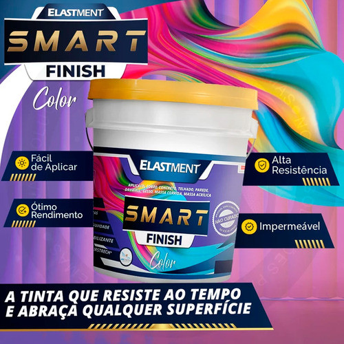 Tinta Elástica Smart Color Fosco 3,6l Algodão Egípcio 1