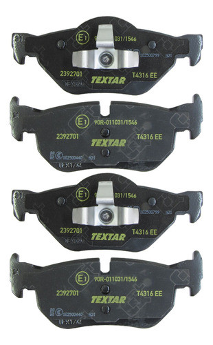Pastilha Traseira Textar Bmw X1 - 2010-2014 Sdrive 18i E84 0