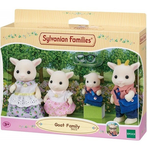 Sylvanian Familia De Cabras 4 Figuras 05622sy 0