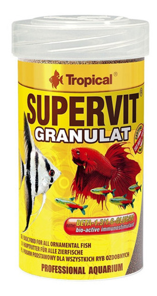 Alimento Tropical Supervit Granulat 55g - Granulado 0 Alimento Tropical Supervit Granulat 55g - Granulado 0