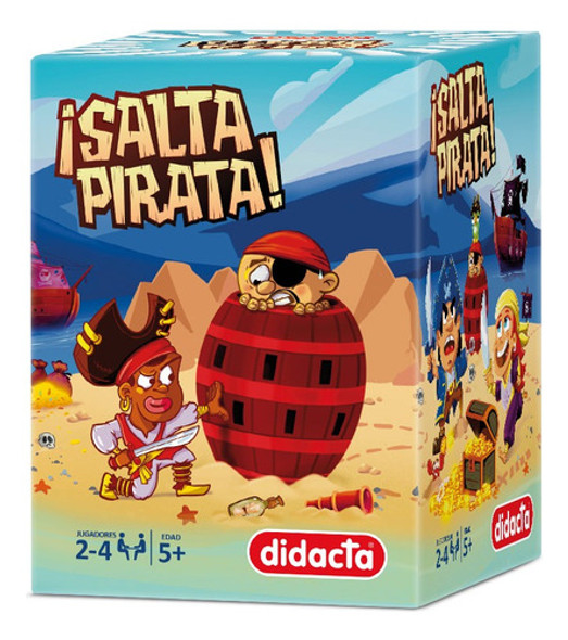 Salta Pirata Juego De Mesa Didacta (giro Didáctico) Envíos 0
