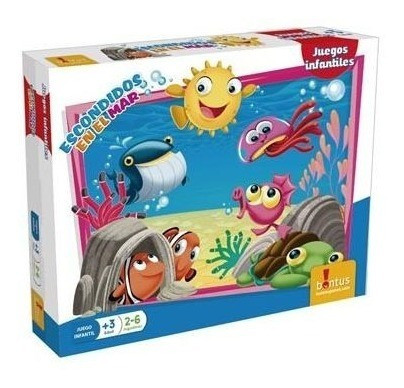 Escondidos En El Mar Juegos Infantiles 0754 Bontus 0