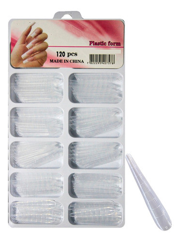 Molde F1 Mandorla C Unha De Gel Polygel 120 Unidades 1