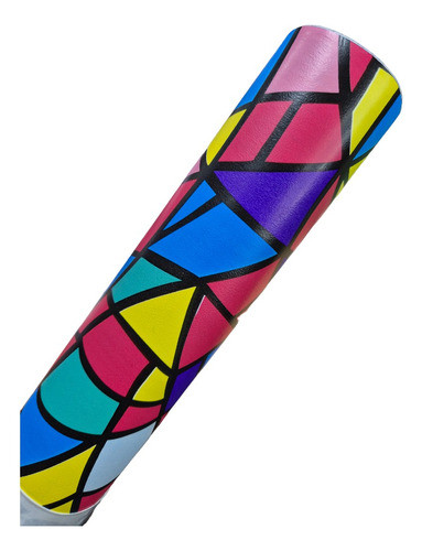 Papel Autoadhesivo Diseño Vitral X10mt. Serviciopapelero 0