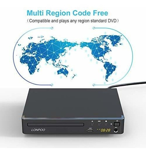 Lp-099a Multi All Region Code Zone Free Pal / Ntsc Hd Dvd Pl 1