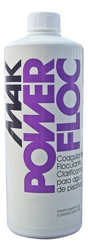 Clarificador Mak Power Floc X 1 Litro Floculante Decantador 0