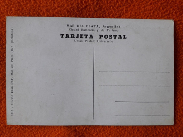 Antigua Postal De Cabo Corrientes Ciudad De Mar Del Plata 1