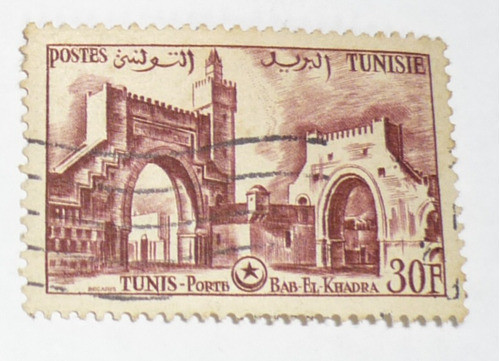 Selo Antigo - Tunisia  -  Bab El Khadra  -  1954 0