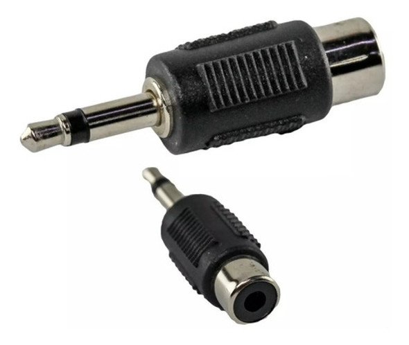 Adaptador Rca Hembra A Jack 3.5 Macho Mono 1