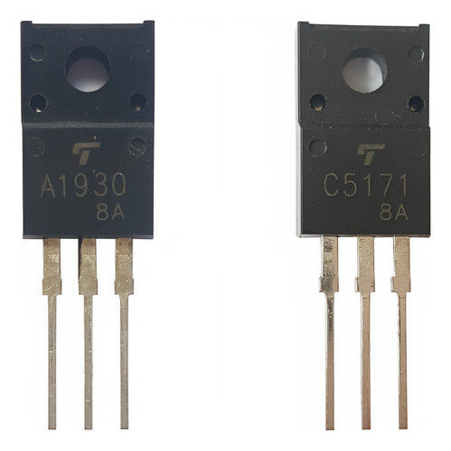 Transistor 2sa1930 2sc5171 (5 Pares) A1930 C5171 Par Novo 0