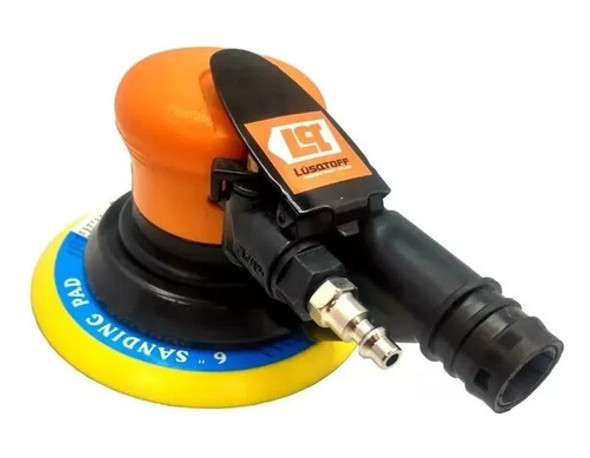Lijadora Roto Orbital Neumatica Lusqtoff Lx-4076 Velcro 0