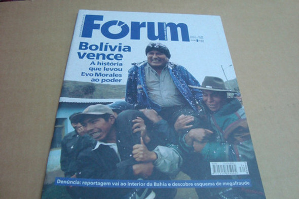 Forum 34 2006 / Evo Morales / Bolivia Vence Historia Poder 0