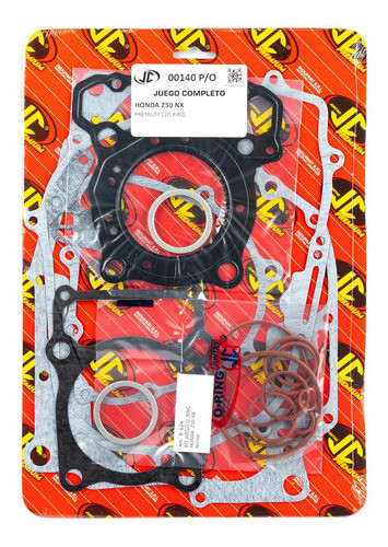 Juego Juntas Honda Nx 250 Premium Con Oring Jc 0