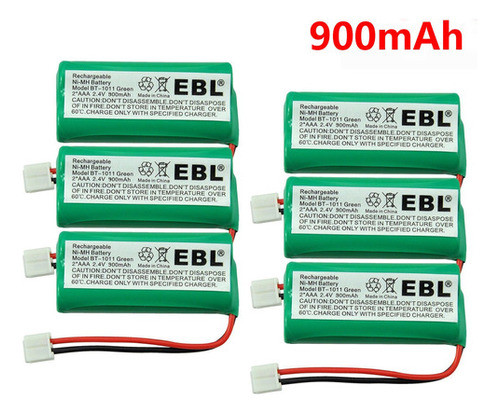 6pack Teléfono Inalámbrico Batería Para Bt18433 De Bt28433 D 1