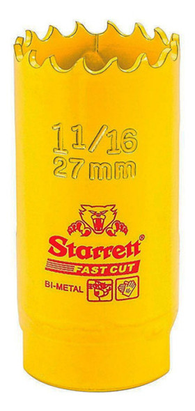 Serra Copo 27mm Aço Rápido Bimetal Starrett 0