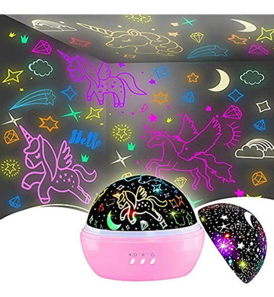 Luz Nocturna Para Niños, Luz Nocturna De Unicornio Y Regalos 0