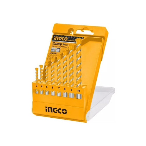 Kit 8 Mechas Widia Mamposteria Milimetricas Ingco Akd3081 0