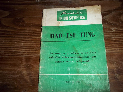 Mao Tse Tung - Suplemento De Novedades De La Union Sovietica 0