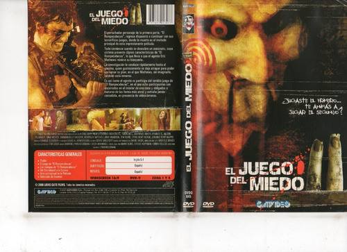 El Juego Del Miedo 2 (2005) - Dvd Original - Mcbmi 0