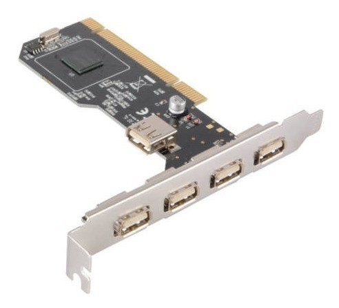 5-puerto Adaptador Tarjeta Controladora Pci Usb 2.0 Extensió 1