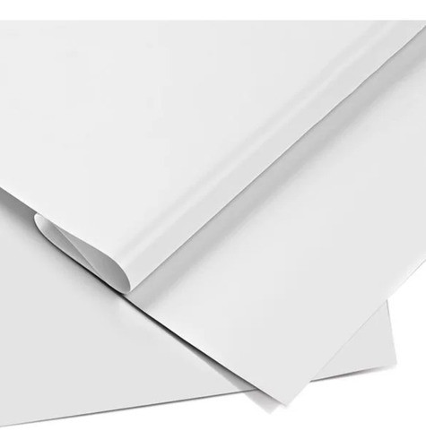 Pacote De Papel Color Set 48 X 66cm Branco C/ 20 -  Ridet 1