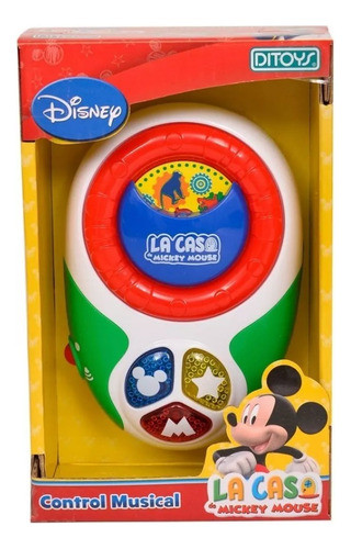 Telefono Control Musical Mickey Con Luz Disney Ditoys 1831 1