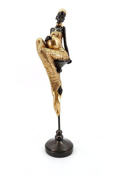 Adorno Africana Dorada Mod 03; Tienda Que Regalo 0