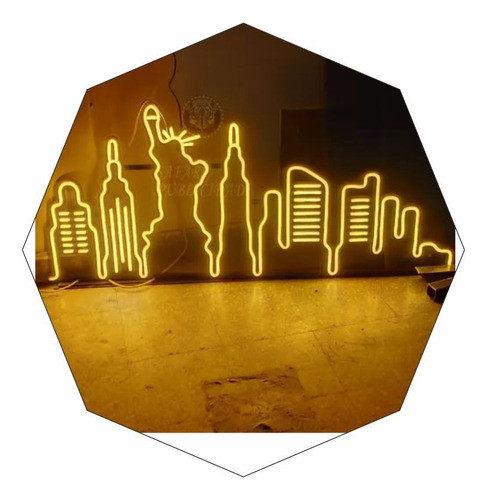 Cartel Ciudad New York Especial - Luminoso - Deco 0