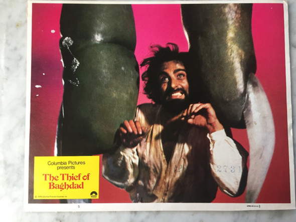 El Ladron De Bagdad Pelicula 1978  Lobicard N °7 0