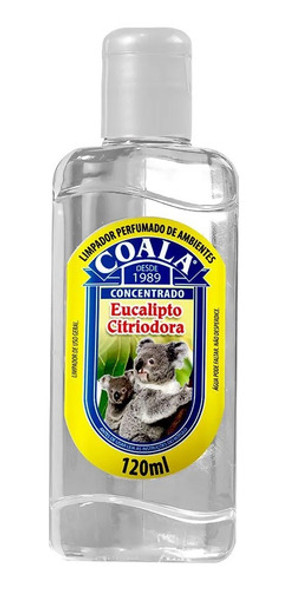 Coala Limpador Concentrado Eucalipto Citriodora 120ml 0 Coala Limpador Concentrado Eucalipto Citriodora 120ml 0
