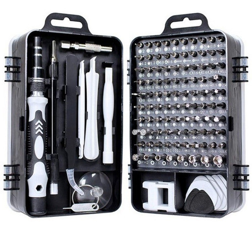 Juego Destornillador Precision Profesional 115 En 1 Guiller 0