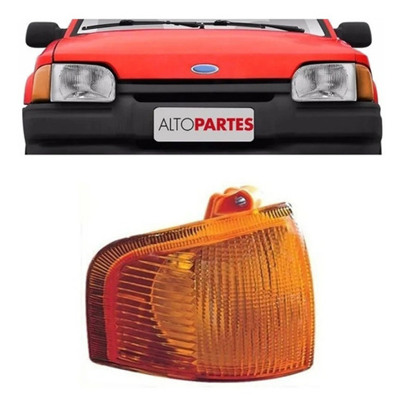 Faro Giro Delantero Ambar Ford Escort 1988 1989 1990 Derecho 0