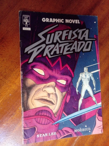Abril Graphic Novel 11 1989 / Surfista Prateado / Moebius 0