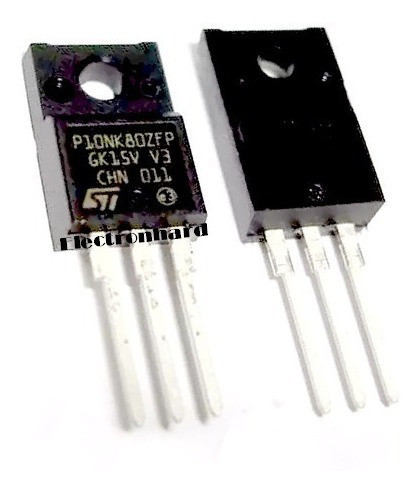 P10nk80zfp 10nk80z 10nk80 Stp10nk80z Reemplaza A P7nk80zfp 1