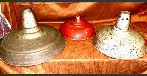 Galponera 3 Galponeras Distintas Esmaltadas Lote 43cm 38 Y31 1