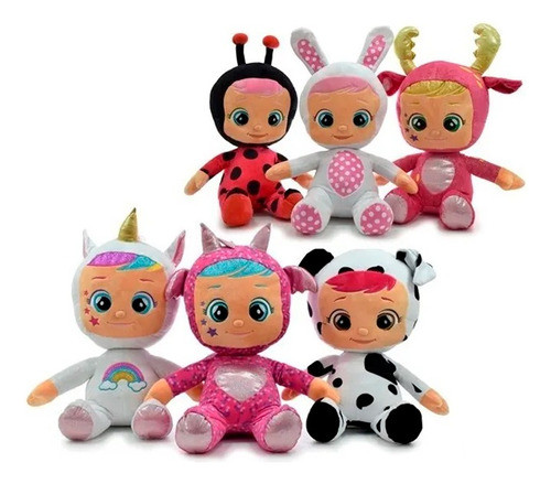 Cry Babies Peluche Grande 40 Cm  Bebés Llorones Original 0