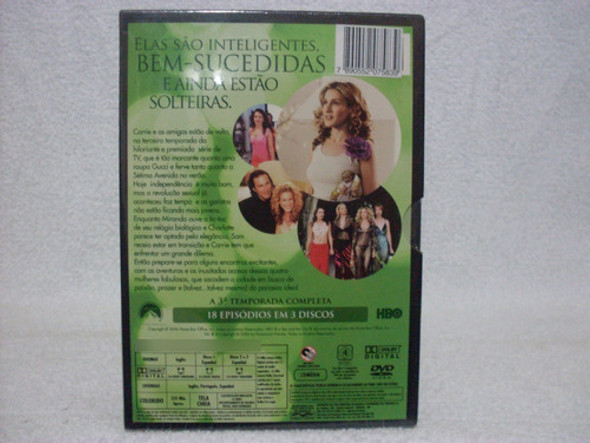 Box 3 Dvds Sex And The City- 3ª Temporada Completa- Lacrado 1