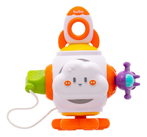 Foguete De Atividades Infantil Bebe Brinquedo Som Interativo 1