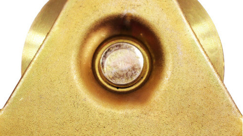 Rueda Porton Con Guía Nebraska Nerupg080 80mm 1