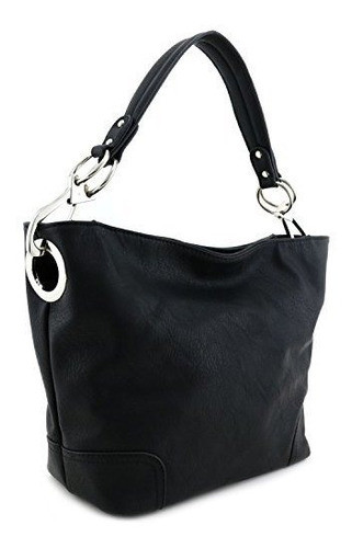 Vagabundo Cartera De Hombro Gancho Grande De Metal 0