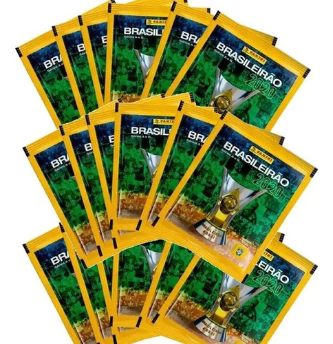 Caixa Figurinha Brasileirão 2020 100 Envelopes 0