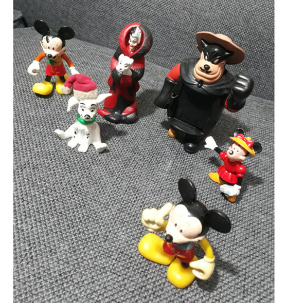 6 Figuras Película Disney - Mickey  - 101 Dálmatas - Minnie 1