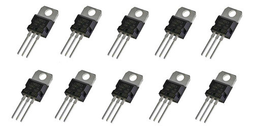 Regulador Tension 7805 5v 1.5a L7805cv To220 Arduino X10 0