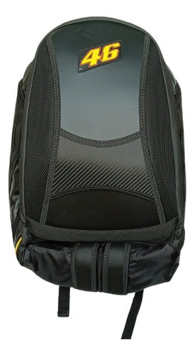 Mochila Moto Notebook 46 Amarela Aerodinamica Viagem Urbano 0